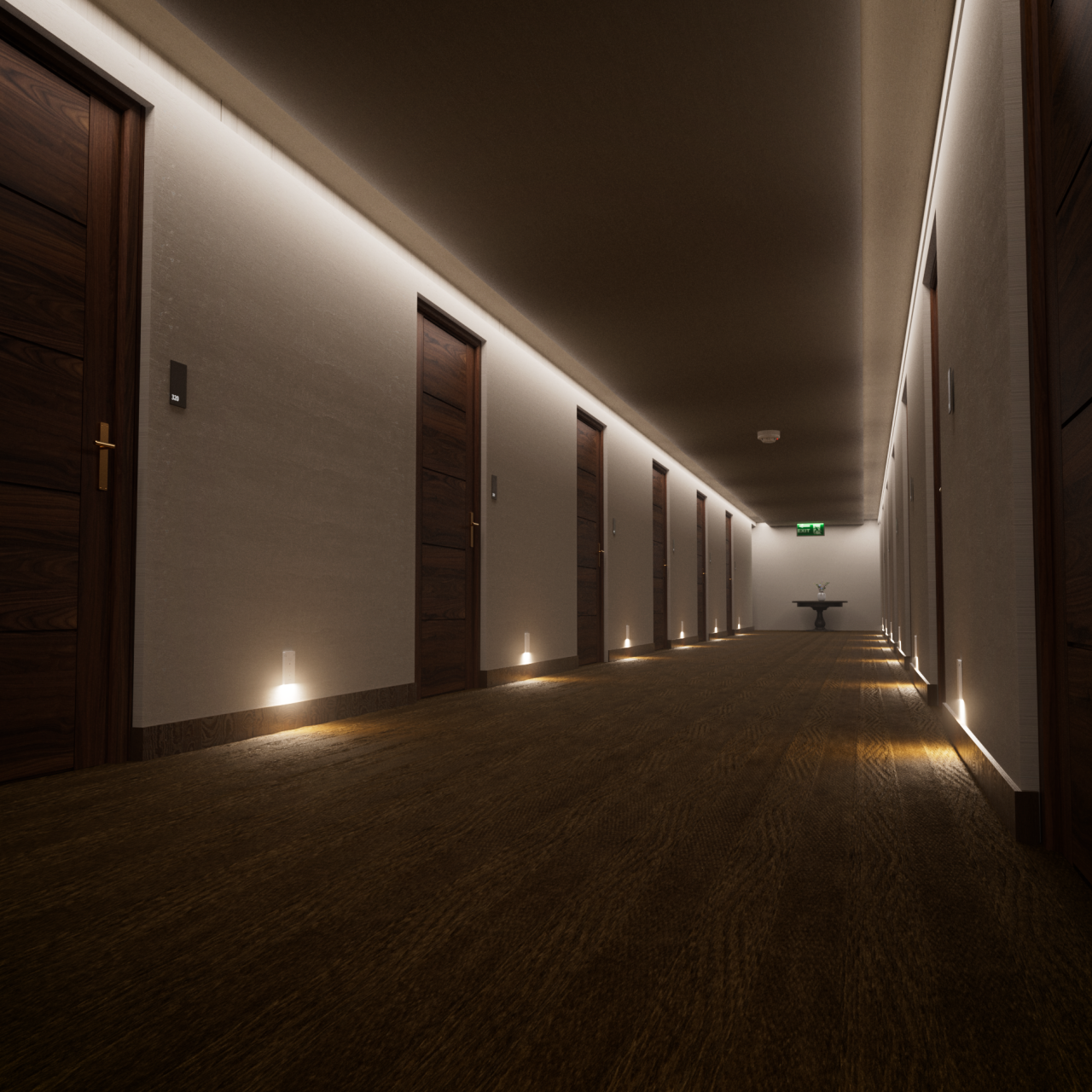 hotel hallway